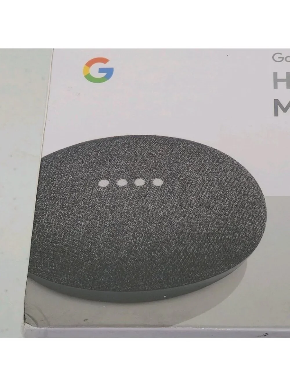 Google Home mini GA00216-US Charcoal Color Smart Speaker NEW SEALED